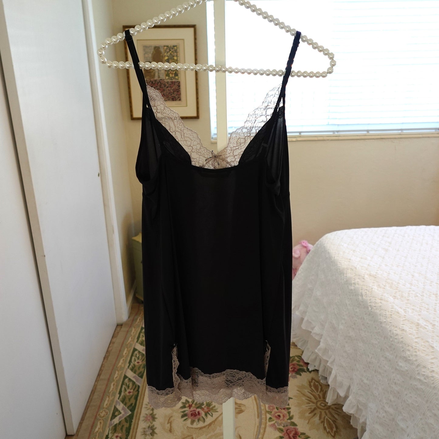 2012 Victoria's Secret Black Buttery Mini Slip