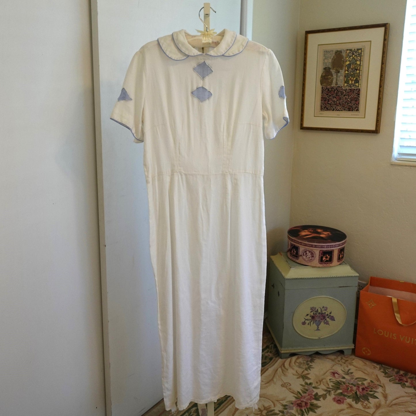 1930s-40s Maxi Dress