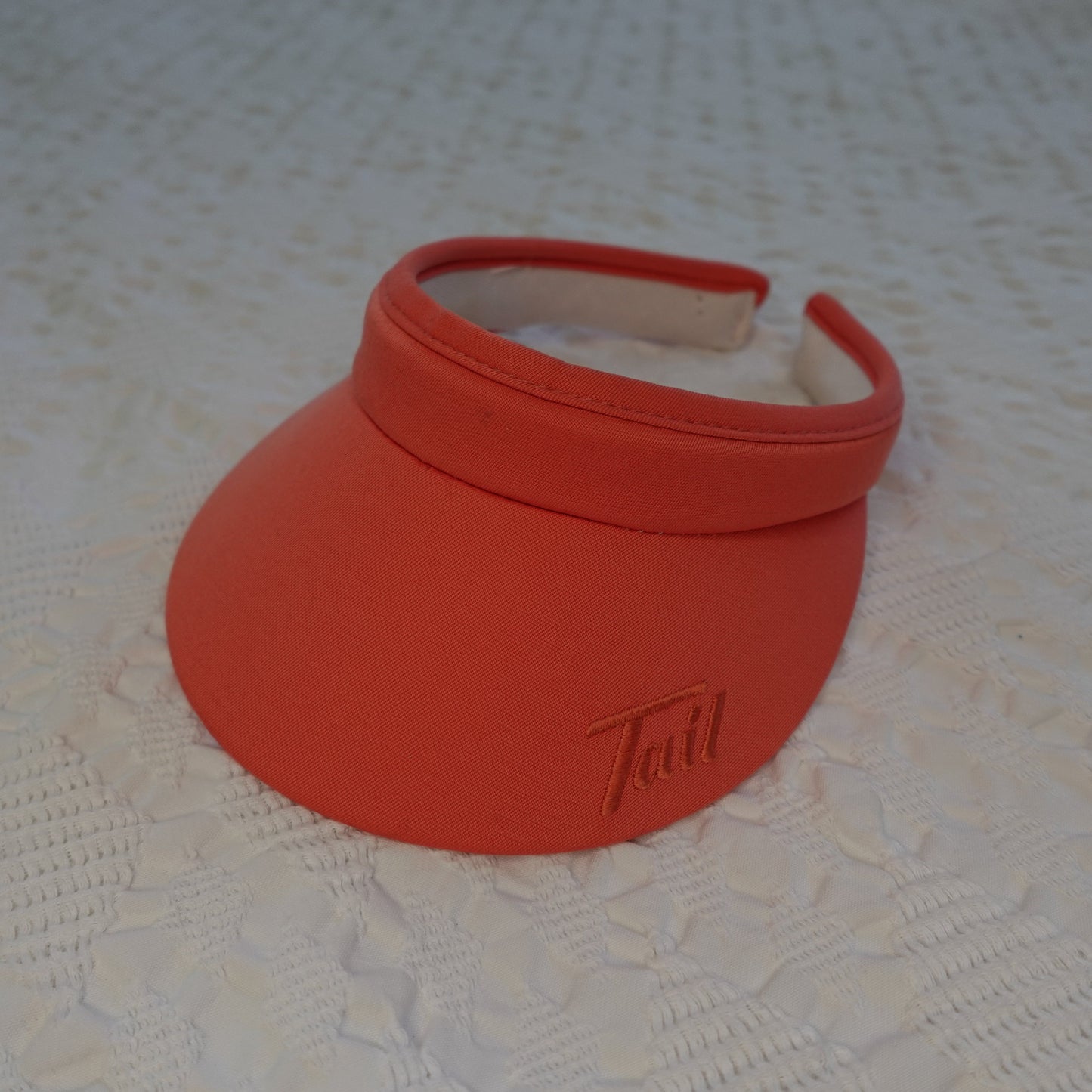 Vintage Orange Tail Visor