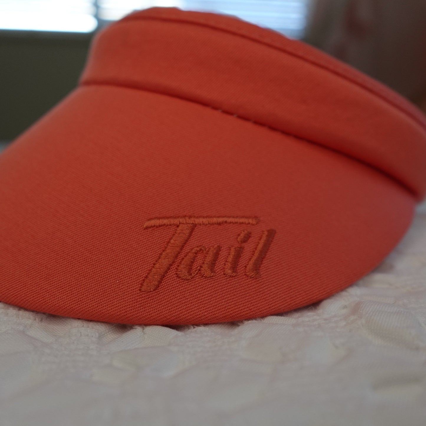 Vintage Orange Tail Visor