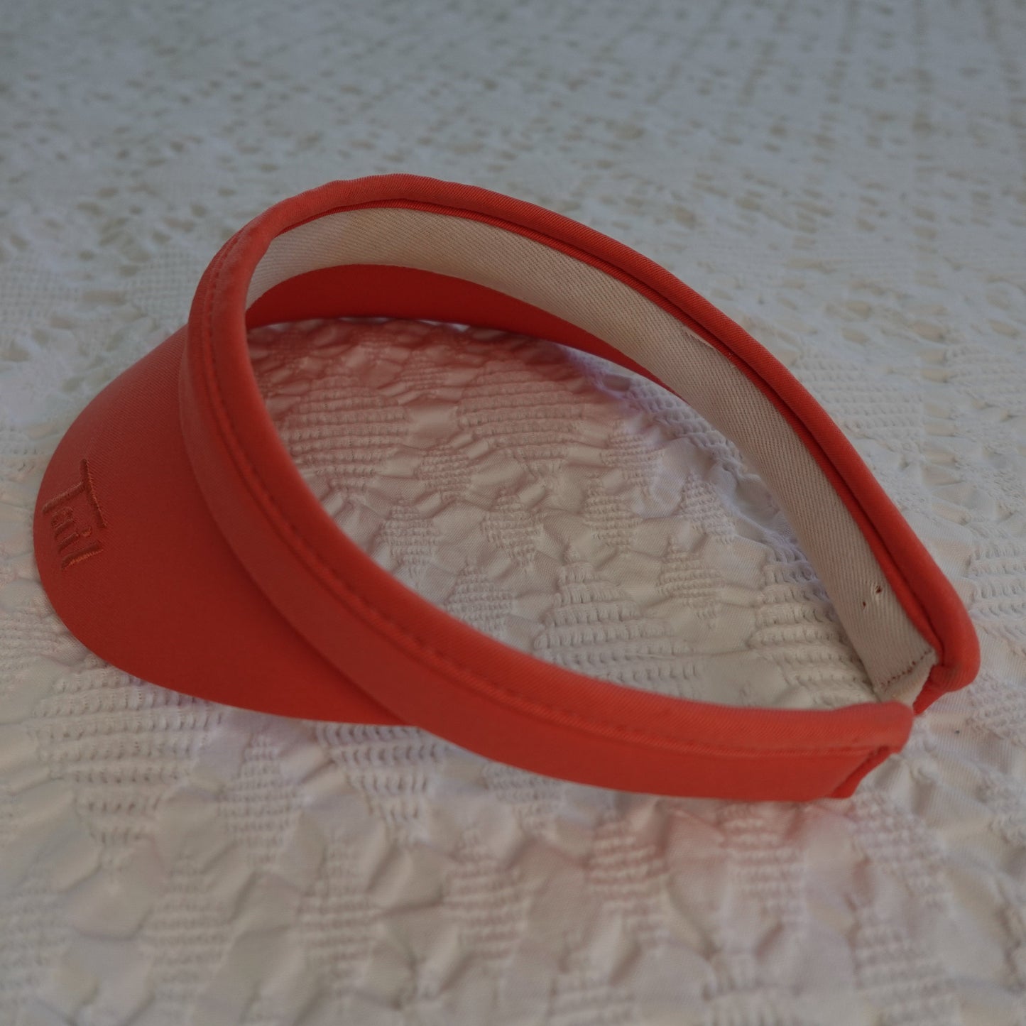 Vintage Orange Tail Visor