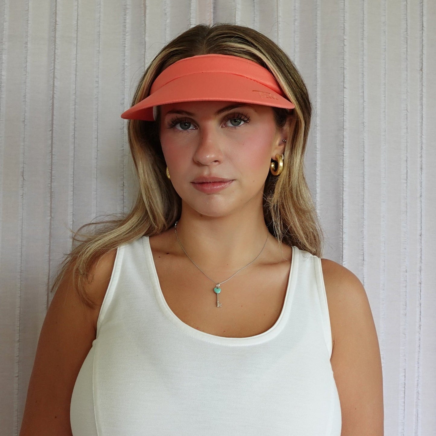 Vintage Orange Tail Visor