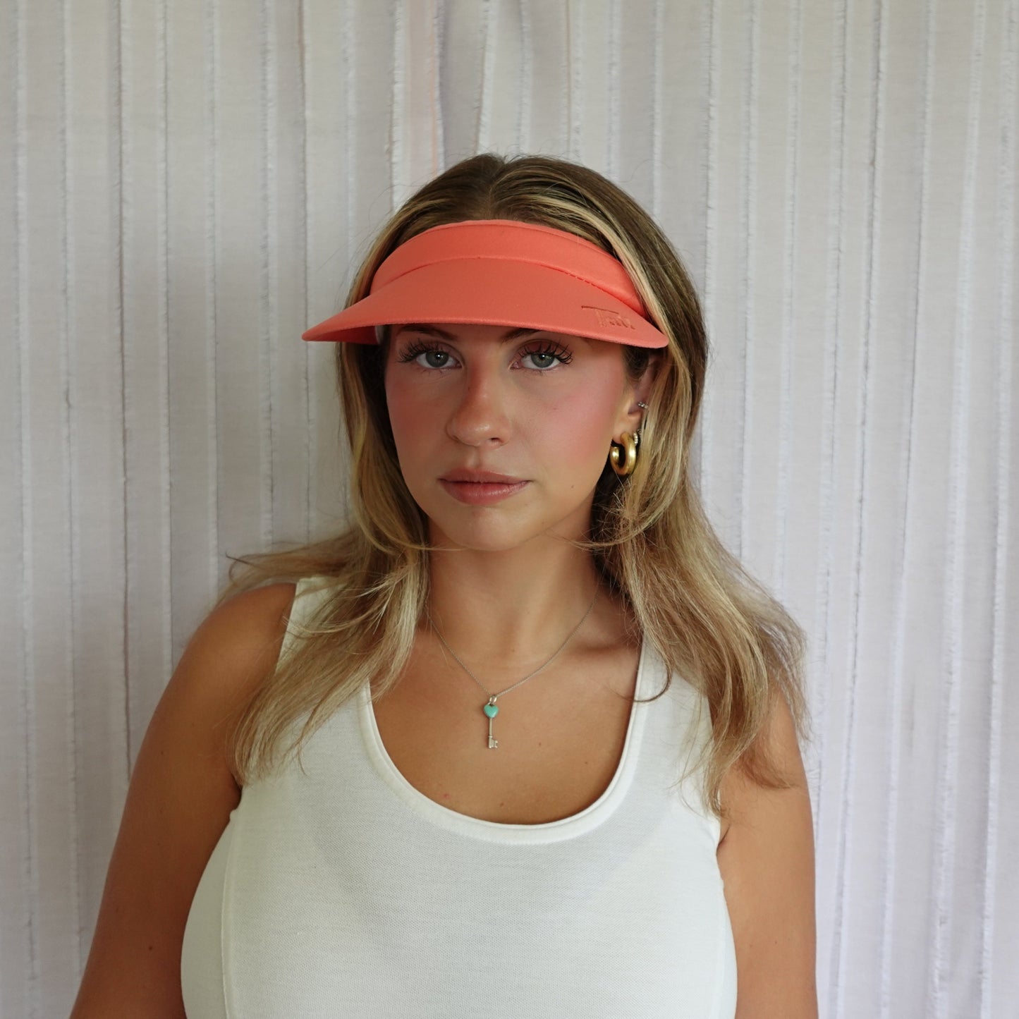 Vintage Orange Tail Visor