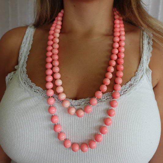 Vintage Bubblegum Necklace