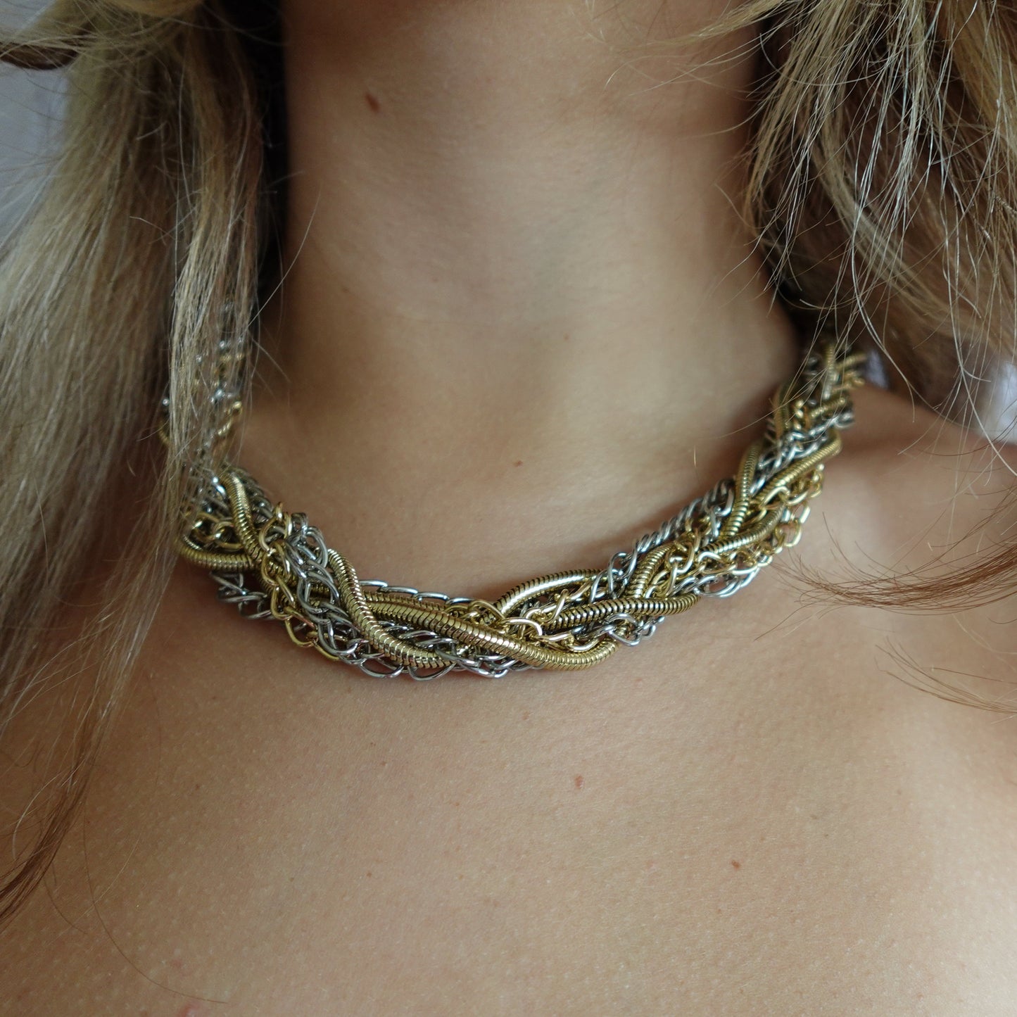 Mixed Metal Choker