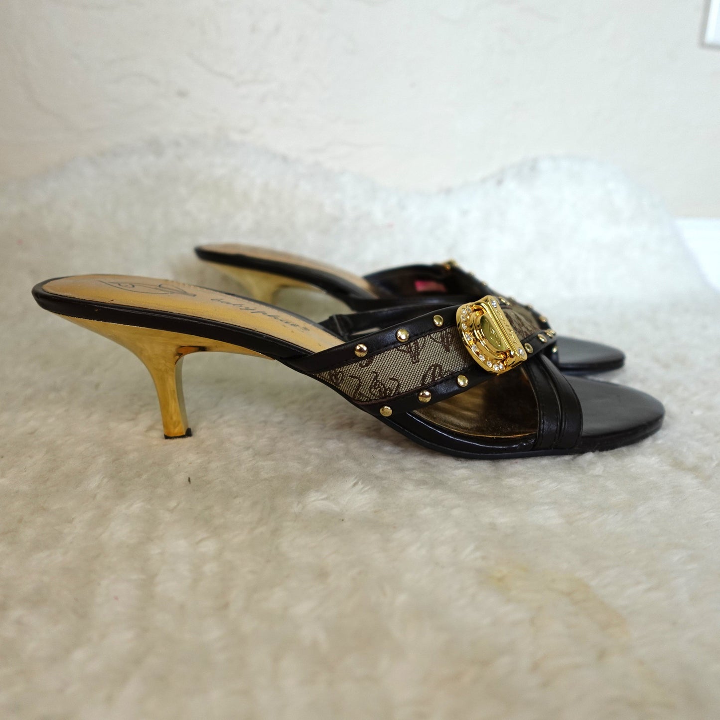 Y2K Baby Phat Kitten Heels