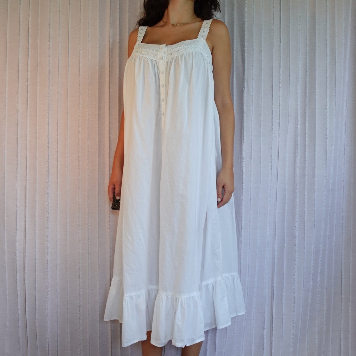 Vintage Victoria's Secret Cotton Maxi Dress