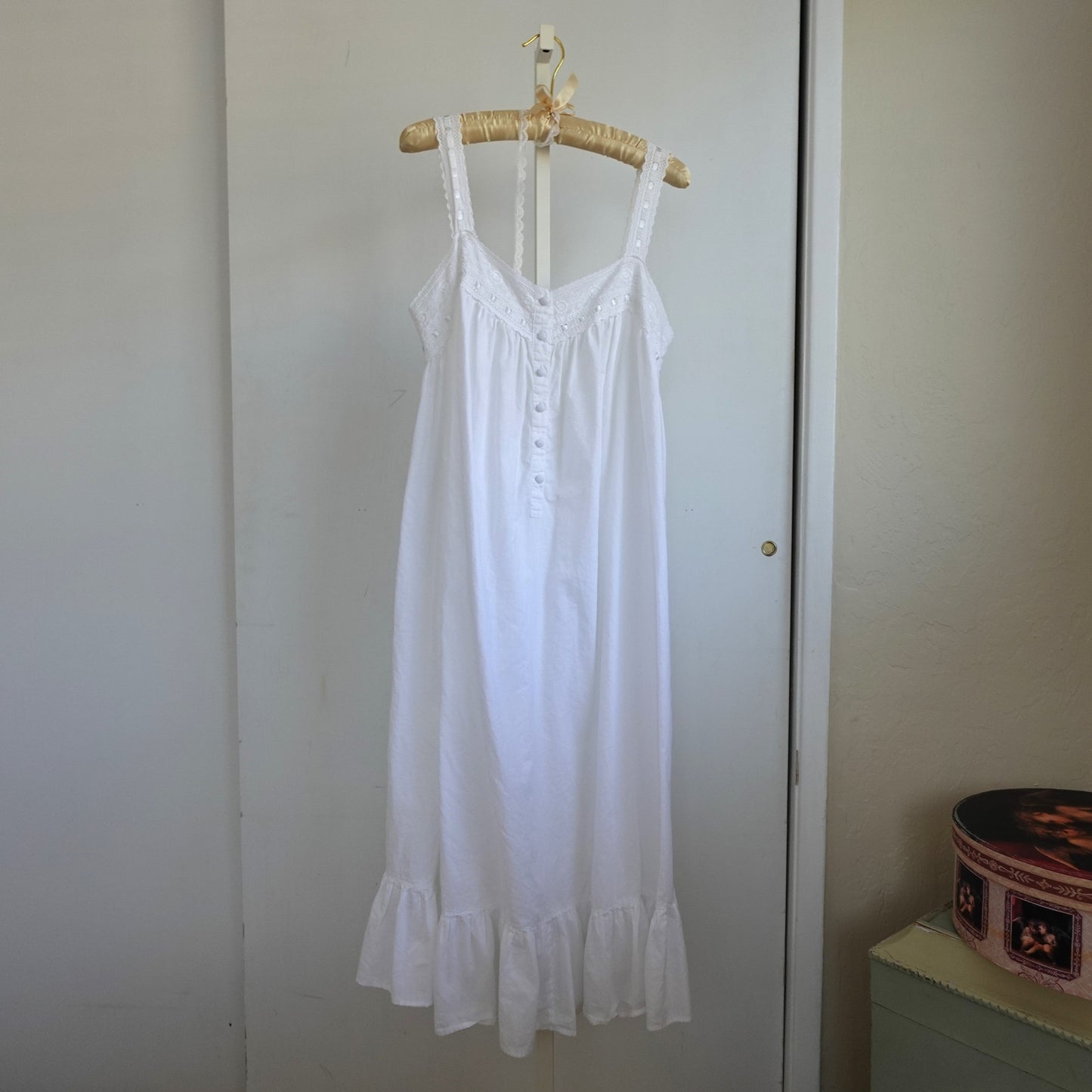 Vintage Victoria's Secret Cotton Maxi Dress