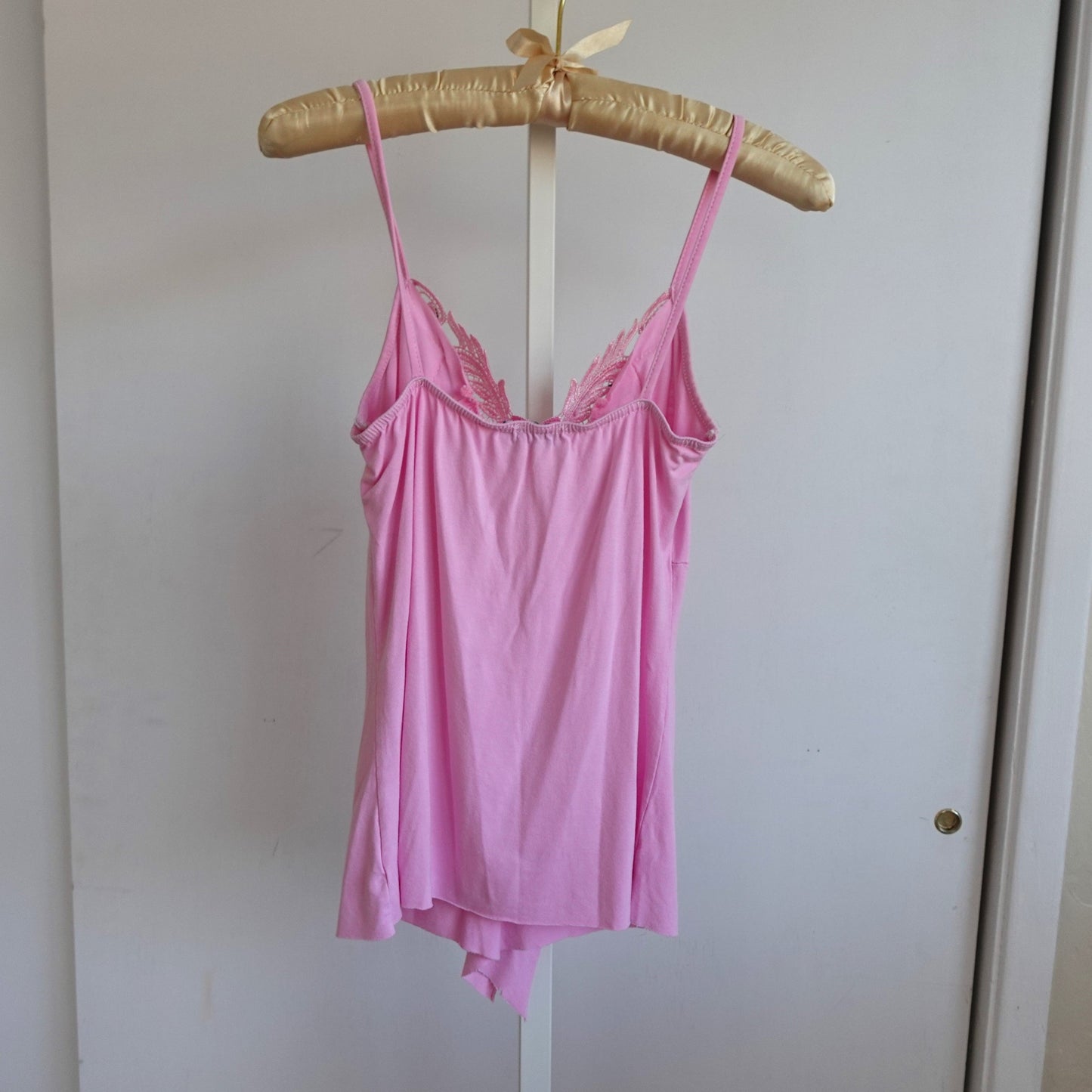 Y2K Euro Pink Embellished Tank