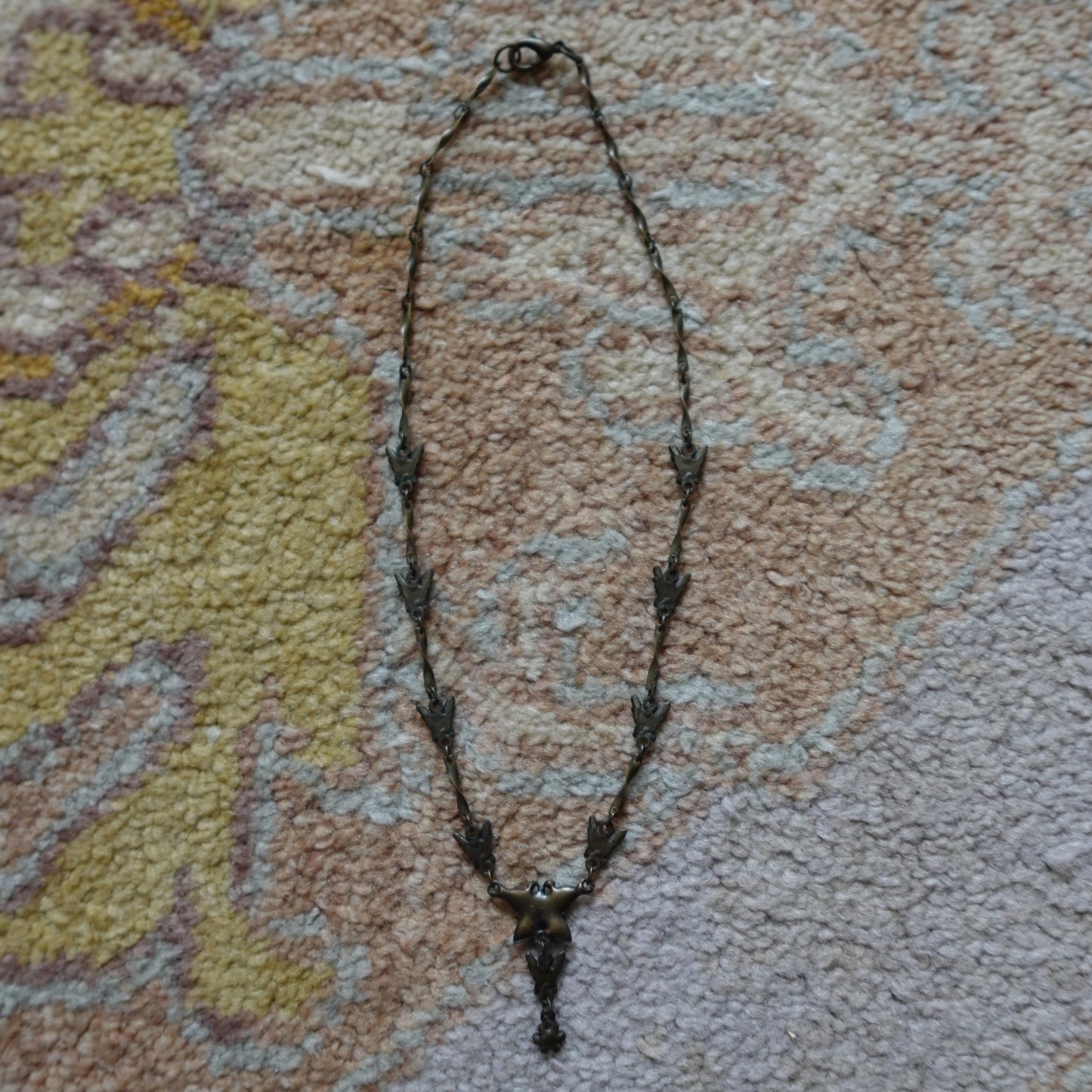 Metal Butterfly Necklace