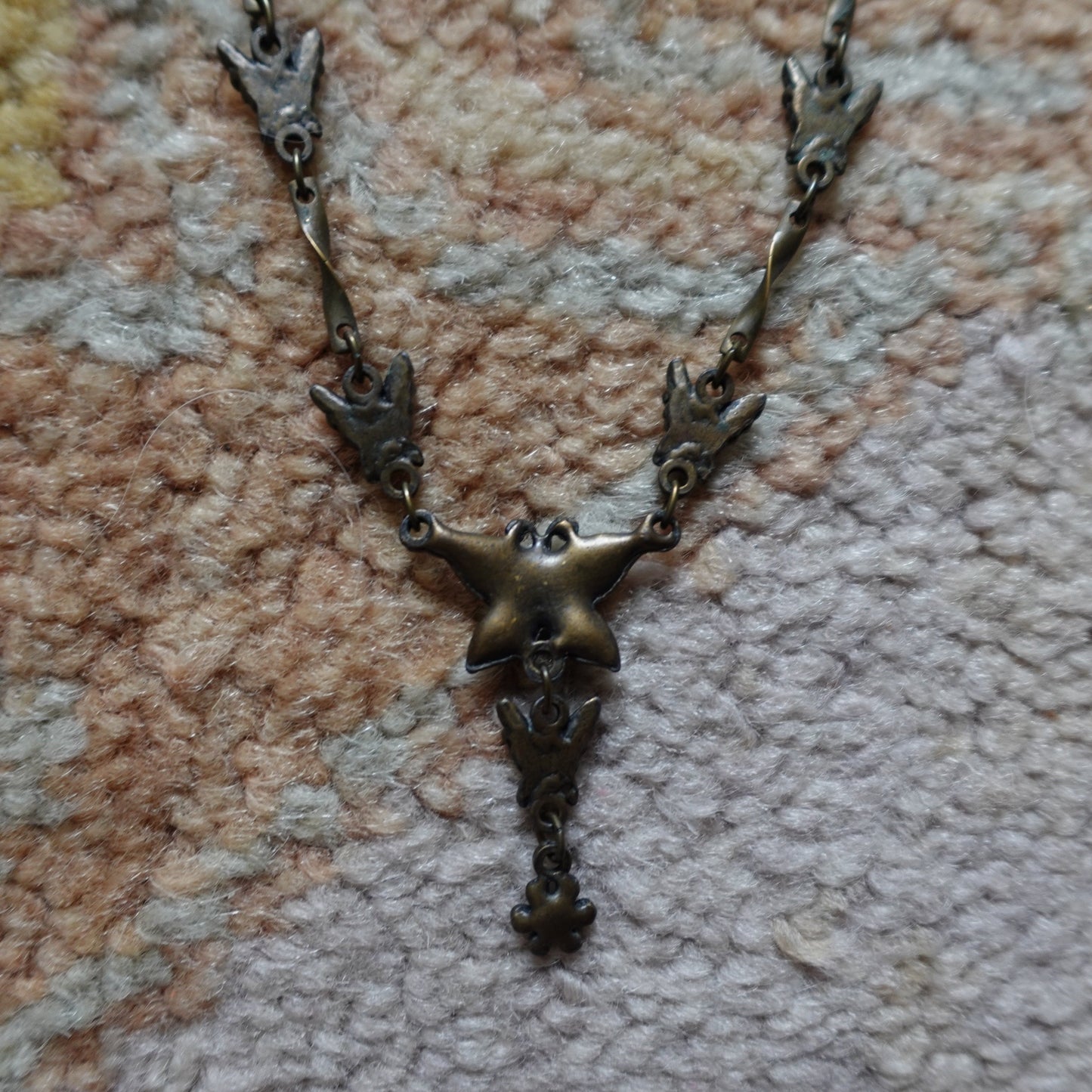 Metal Butterfly Necklace