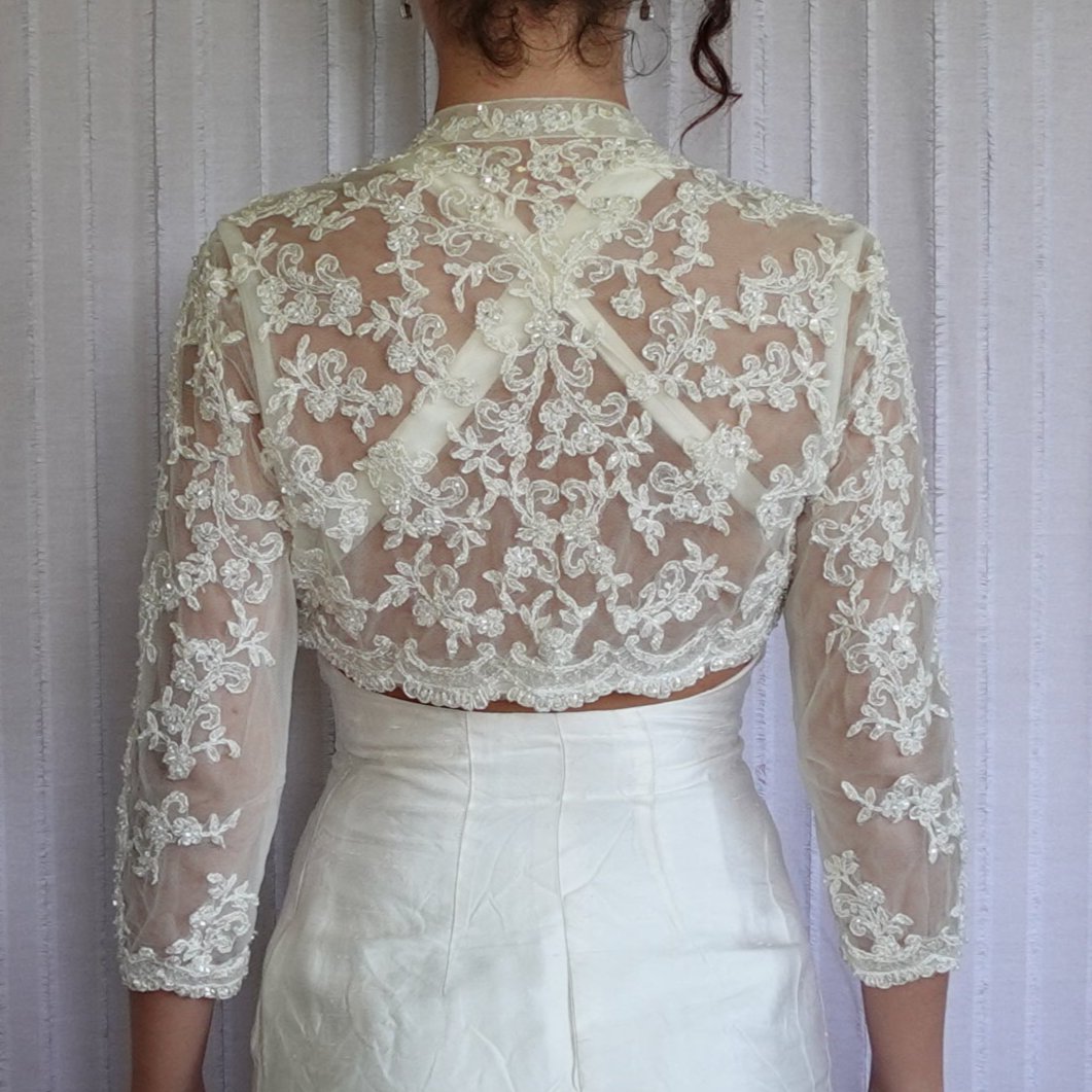 Vintage Beaded Bolero