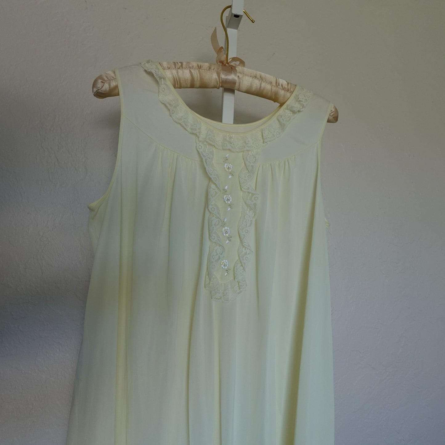 Vintage Buttercup Mini Dress & Robe