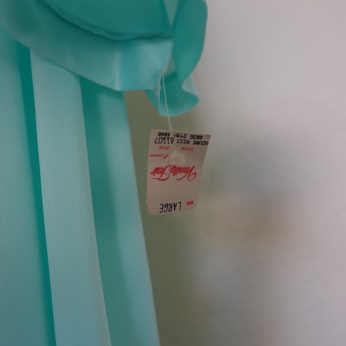 Deadstock Vintage Turquoise Maxi Dress & Robe